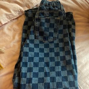 Girls wide leg jeans size 9-10 years